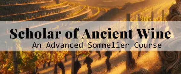 Advanced Sommelier Course: Scholar of Ancient Wine banner